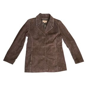 Wilsons Leather Jacket Women's Front Pockets